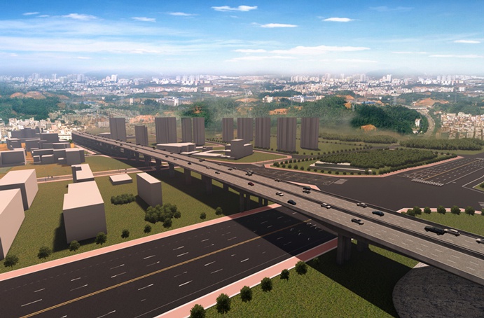 S49楓生快速路提升改造項目進入施工關(guān)鍵節(jié)點