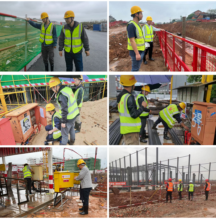 南昌市政建設(shè)集團各在建項目開展暴雨天氣安全專項檢查