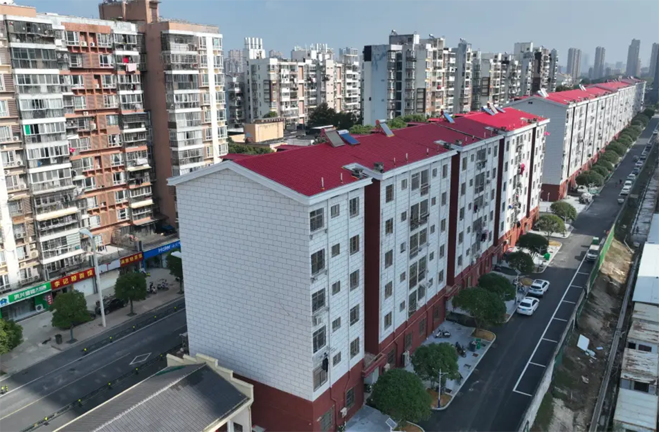 南昌日報報道新建區(qū)老舊小區(qū)改造項目建設進展和完工小區(qū)全新樣貌